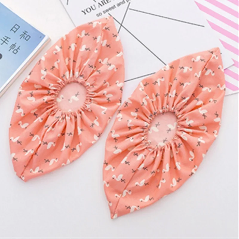 Ladies Printed Flowers Floral Shoes Covers Fabric Elastic Band Adjustable Overshoes 10pair/bag Anti-slip Washable Indoor Pink
Ladies Printed Flowers Floral Shoes Covers Fabric Elastic Band Adjustable Overshoes 10pair/bag Anti-slip Washable Indoor Pink