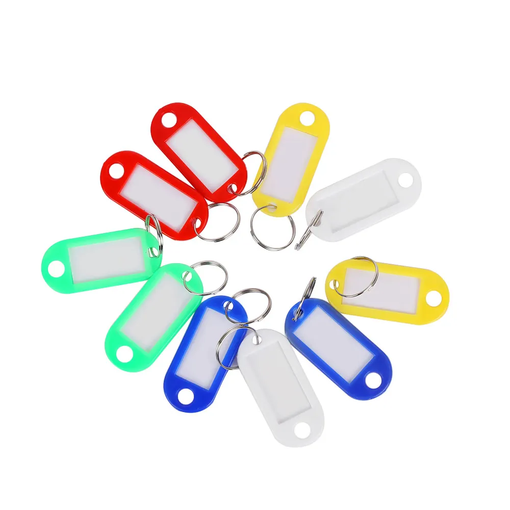 5/10pcs New Plastic Custom Split Ring ID Key Tags Labels Key Chains Key Rings Numbered Name Home Storange Box Baggage Tags
5/10pcs New Plastic Custom Split Ring ID Key Tags Labels Key Chains Key Rings Numbered Name Home Storange Box Baggage Tags