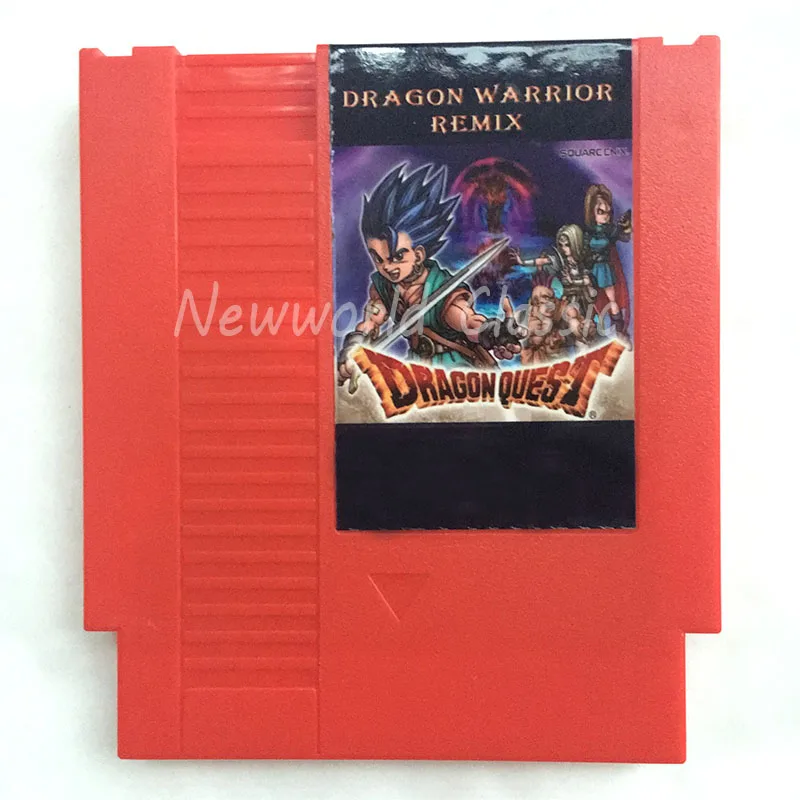 Фото Коллекция видеоигр Dragon Warrior Remix 9 в 1 для 72-контактной игровой карты | Картриджи (33036660320)