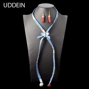 UDDEIN Newest simple jewelry bow-knot flower statement necklace & pendant fashion long necklace women exaggerate maxi collar
UDDEIN Newest simple jewelry bow-knot flower statement necklace & pendant fashion long necklace women exaggerate maxi collar