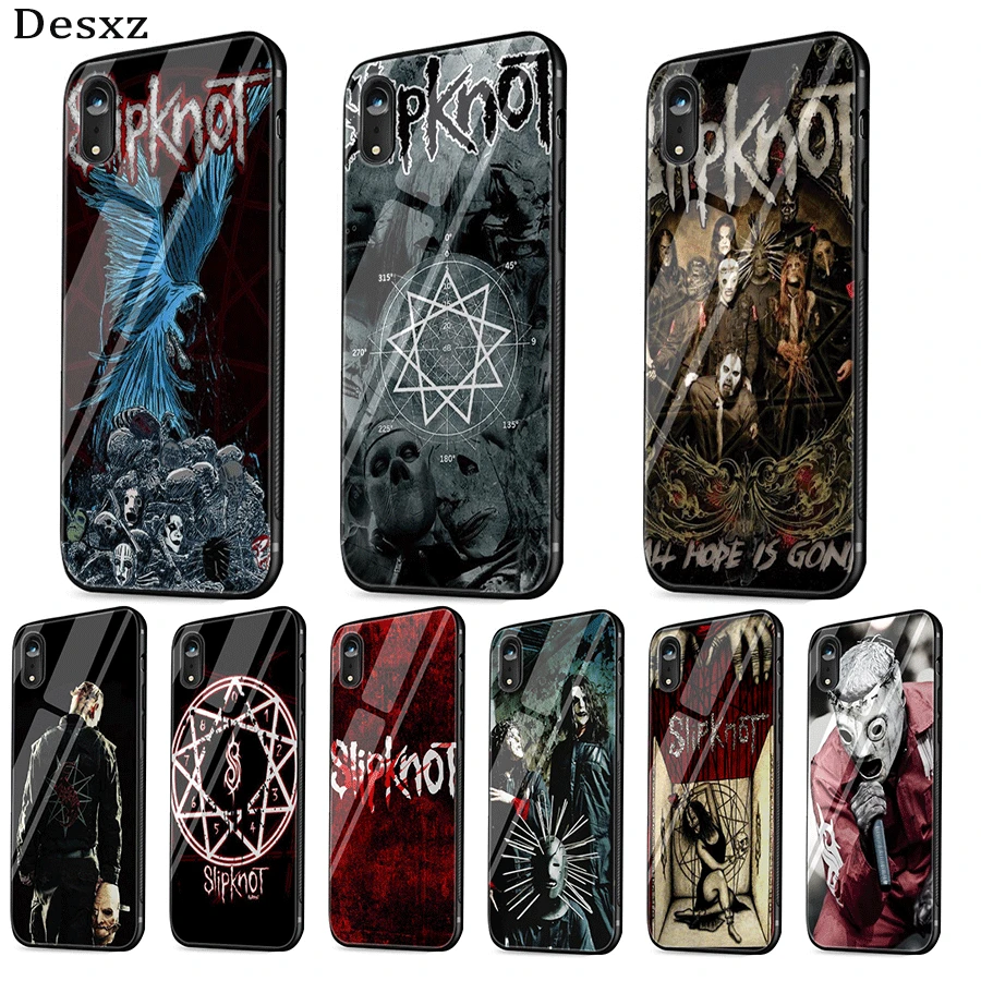 Mobile Phone Case Cover For iPhone X XS Max XR 6 6S 7 8 Plus 5 5S SE Cover Slipknot Clown Corey Taylor Shell Glass
Mobile Phone Case Cover For iPhone X XS Max XR 6 6S 7 8 Plus 5 5S SE Cover Slipknot Clown Corey Taylor Shell Glass