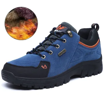 JINBAOKE Winter Plush Warm Men Hiking Shoes Waterproof Trekking Boots Outdoor Antiskid Sports Mountain Climbing Shoes Size 36-47
JINBAOKE Winter Plush Warm Men Hiking Shoes Waterproof Trekking Boots Outdoor Antiskid Sports Mountain Climbing Shoes Size 36-47
