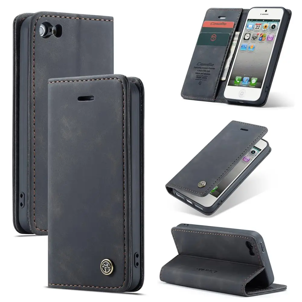 Caseme Flip PU Wallet ID Card Holder Stand phone cases Cover for Apple iphone 5 5S SE 6 6S Plus 7 Plus 8 Plus X XS Max XR case
Caseme Flip PU Wallet ID Card Holder Stand phone cases Cover for Apple iphone 5 5S SE 6 6S Plus 7 Plus 8 Plus X XS Max XR case