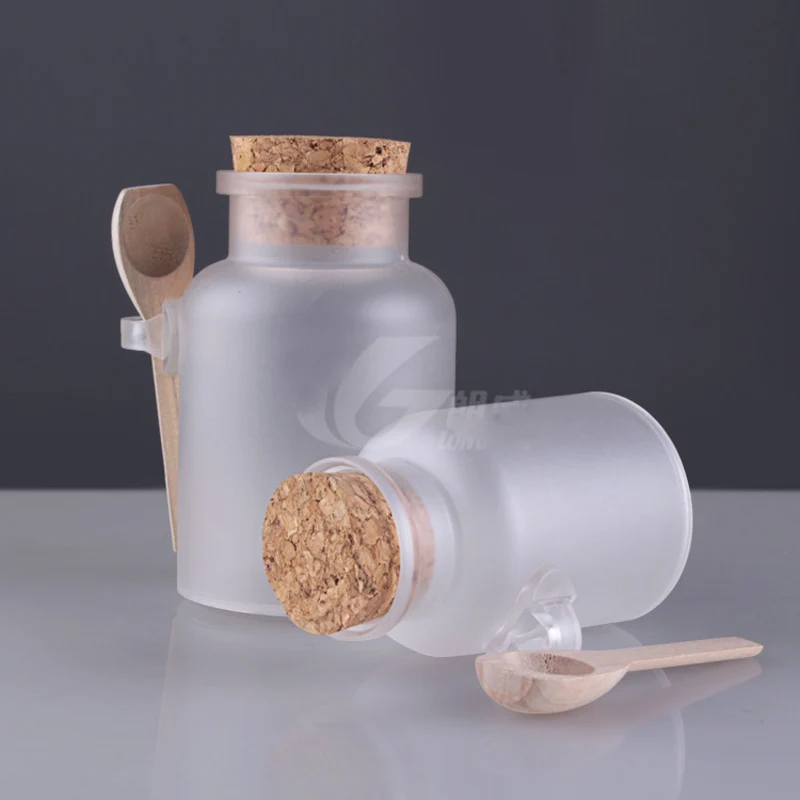 100g 200g Empty Plastic Facial Mask Container Bath Salt Bottle With Wooden Spoon Women Cosmetic Fefillable Jar 10pcs/lot
100g 200g Empty Plastic Facial Mask Container Bath Salt Bottle With Wooden Spoon Women Cosmetic Fefillable Jar 10pcs/lot