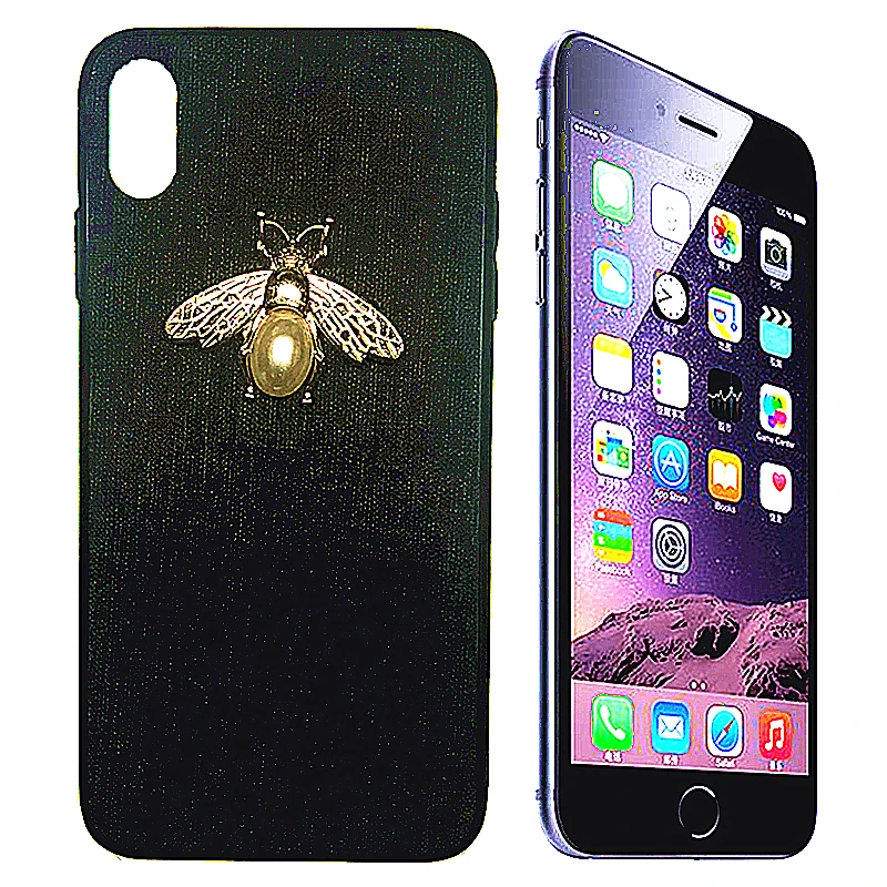 iPhone Cases Luxury for iPhone 6 6s 7 8 8plus 7plus 6plus x xs xr xsmax Protection Cover Fashion Pearl Bee logo
iPhone Cases Luxury for iPhone 6 6s 7 8 8plus 7plus 6plus x xs xr xsmax Protection Cover Fashion Pearl Bee logo