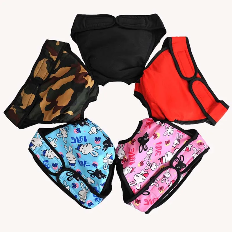 Image Pet Large Dog Diaper Sanitary Physiological Pants Washable Female Dog Shorts Panties Menstruation Underwear Briefs L XL