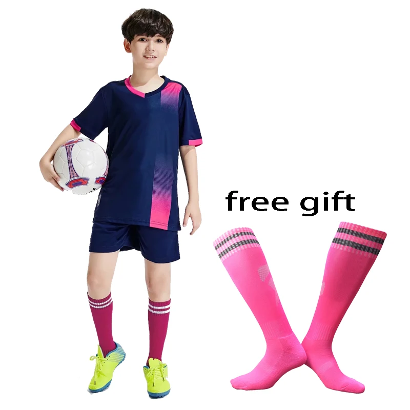 Children Football Jerseys Boys girls short sleeve Soccer Clothes Sets Kids Football Uniforms Custom Soccer Tracksuit free socks
Children Football Jerseys Boys girls short sleeve Soccer Clothes Sets Kids Football Uniforms Custom Soccer Tracksuit free socks