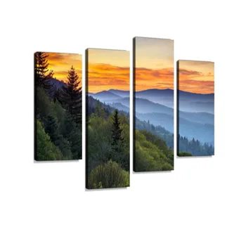 Mountains National Park Landscape at Canvas Wall Art Hanging Paintings Modern Artwork Abstract Picture
Mountains National Park Landscape at Canvas Wall Art Hanging Paintings Modern Artwork Abstract Picture