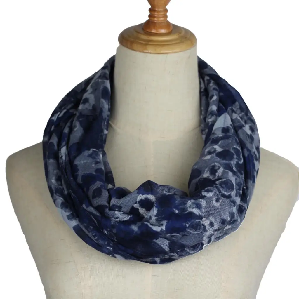 New women Infinity Scarf ring scarves Fashion blue flower printed loop Scarves Snood Shawl neckerchief autumn winter
New women Infinity Scarf ring scarves Fashion blue flower printed loop Scarves Snood Shawl neckerchief autumn winter