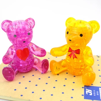 Children's Day 3D crystal jigsaw puzzle creative gifts toys ted DIY cute Teddy bear children favorite toy
Children's Day 3D crystal jigsaw puzzle creative gifts toys ted DIY cute Teddy bear children favorite toy