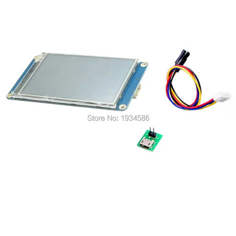 Nextion 3.5" 3.5 Inch Serial USART HMI TFT LCD Display Module 480 * 320 Intelligent Touch Panel 5V For Arduino Raspberry Pi
Nextion 3.5" 3.5 Inch Serial USART HMI TFT LCD Display Module 480 * 320 Intelligent Touch Panel 5V For Arduino Raspberry Pi