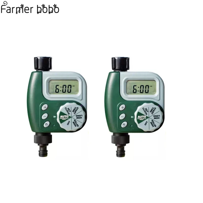 2pcs Solenoid valve Drip irrigation Automatic Electronic Water Timer Home Garden Irrigation Controller Watering Timer System
2pcs Solenoid valve Drip irrigation Automatic Electronic Water Timer Home Garden Irrigation Controller Watering Timer System