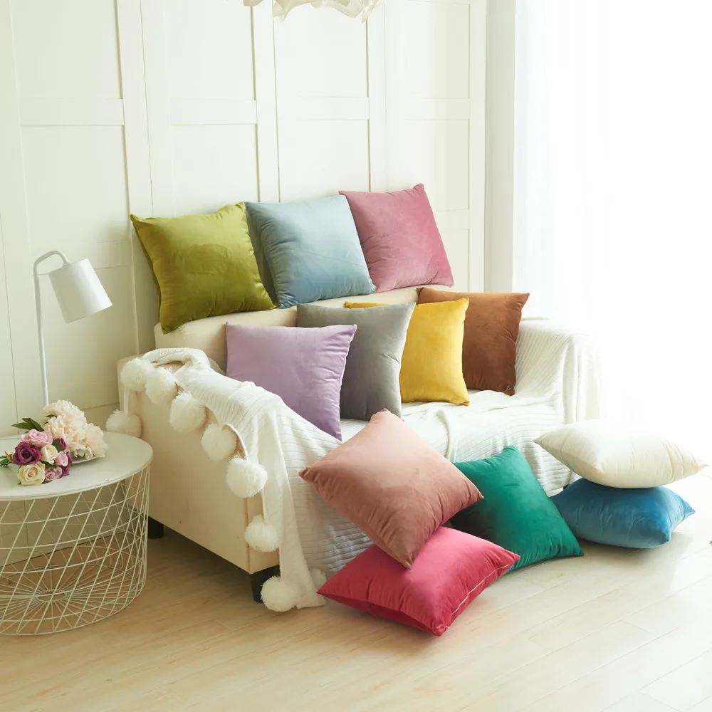 New Velvet Pillow Sofa Waist Throw Cushion Cover Home Decor Cushion Cover Case home decoration accessories Pillow Cover#20
New Velvet Pillow Sofa Waist Throw Cushion Cover Home Decor Cushion Cover Case home decoration accessories Pillow Cover#20