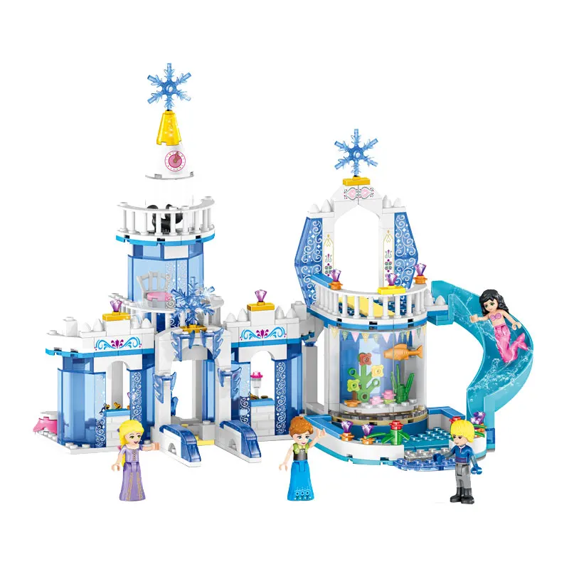 Legoing Friends Dream Snow Ice Castle Elsa 4 Figures Blocks Friend For Girl Toys For Children Compatible LEGOings Princess Sets
Legoing Friends Dream Snow Ice Castle Elsa 4 Figures Blocks Friend For Girl Toys For Children Compatible LEGOings Princess Sets
