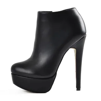 Onlymaker Women's Platform Sexy High Heel Ankle Booties Side Zipper Stiletto Flock Boots Blus Size US5~US15
Onlymaker Women's Platform Sexy High Heel Ankle Booties Side Zipper Stiletto Flock Boots Blus Size US5~US15