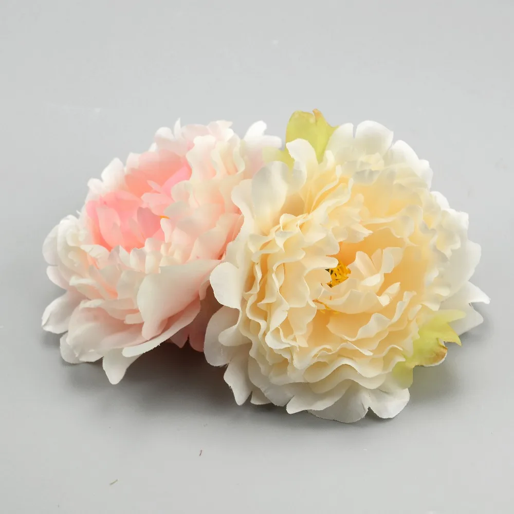 5PCS 14cm Large Artificial Silk Peony Flower Head For Wedding Decoration DIY Scrapbooking Wreath Fake Flowers Wall Craft
5PCS 14cm Large Artificial Silk Peony Flower Head For Wedding Decoration DIY Scrapbooking Wreath Fake Flowers Wall Craft