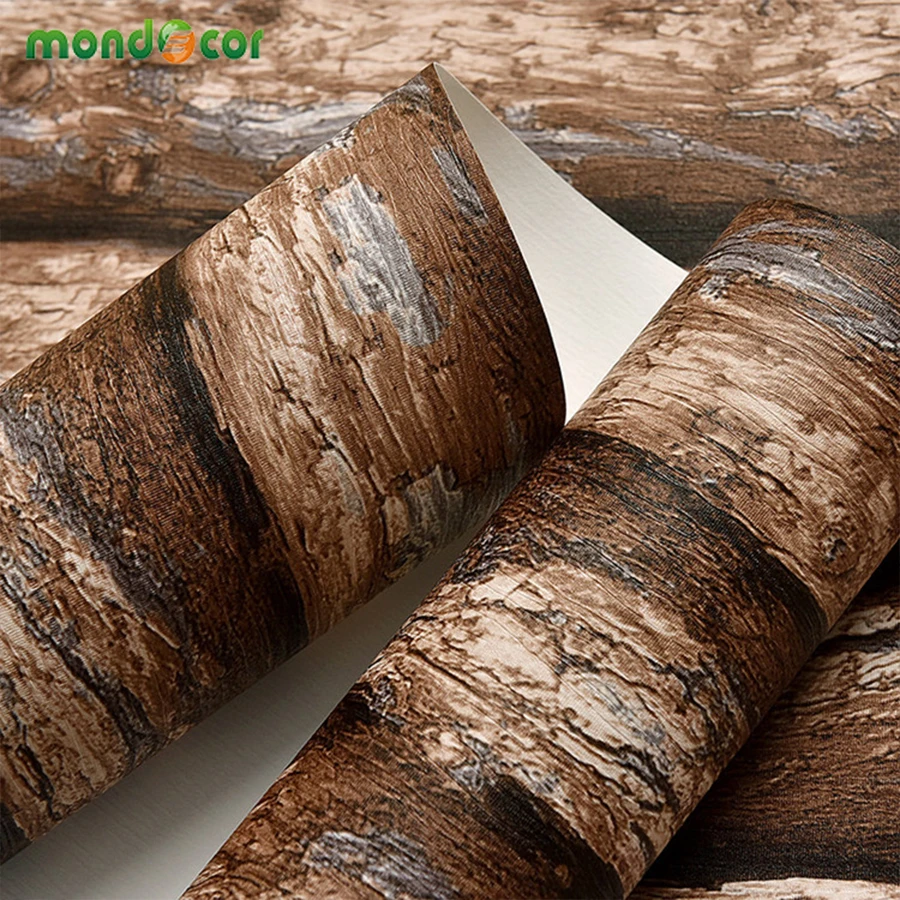 10M Imitation Wood Grain Wallpaper Fine Textured 3D Stereo Embossed Retro Living Room Restaurant Background Non-woven Home Decor
10M Imitation Wood Grain Wallpaper Fine Textured 3D Stereo Embossed Retro Living Room Restaurant Background Non-woven Home Decor