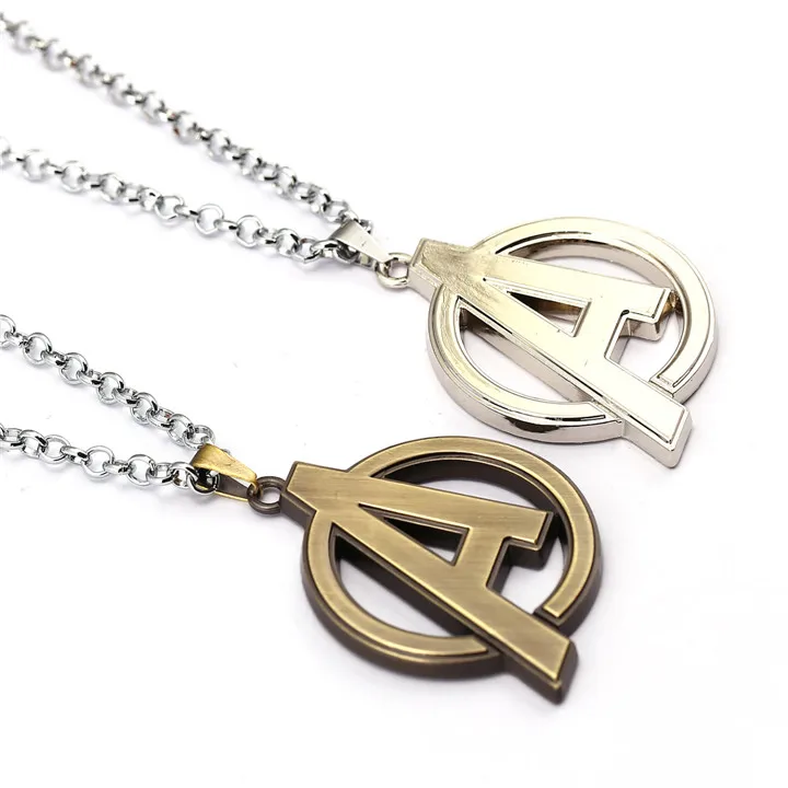 Julie Movie Souvenir The Avengers Character A Logo Pendant Necklace 60cm Chain Fan's Gift Jewelry Accessories Keepsake
Julie Movie Souvenir The Avengers Character A Logo Pendant Necklace 60cm Chain Fan's Gift Jewelry Accessories Keepsake