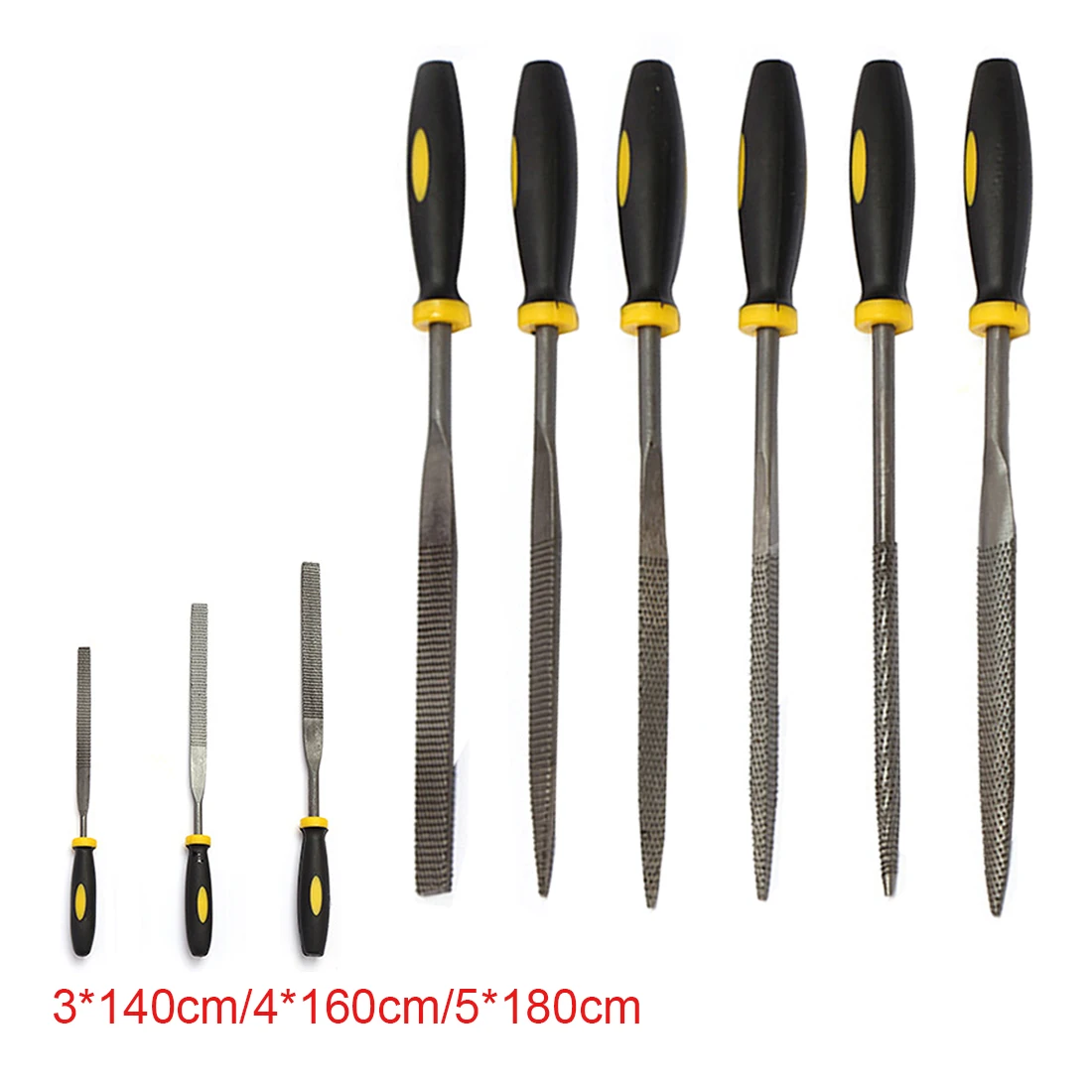 6Pcs 140/160/180mm Mini Metal Filing Rasp Needle File Wood Tools Hand Woodworking Files Tool
6Pcs 140/160/180mm Mini Metal Filing Rasp Needle File Wood Tools Hand Woodworking Files Tool