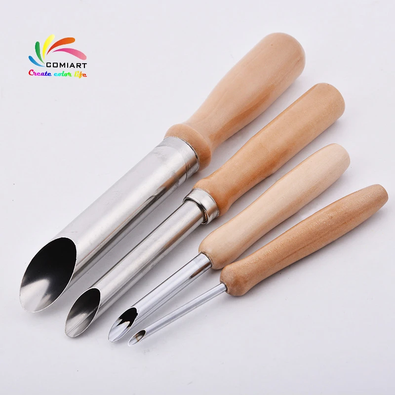 4 Pcs Ceramics Pottery Round Hole Cutters Polymer Clay Sculpting Tools Ceramic Hole Cutters Tools
4 Pcs Ceramics Pottery Round Hole Cutters Polymer Clay Sculpting Tools Ceramic Hole Cutters Tools
