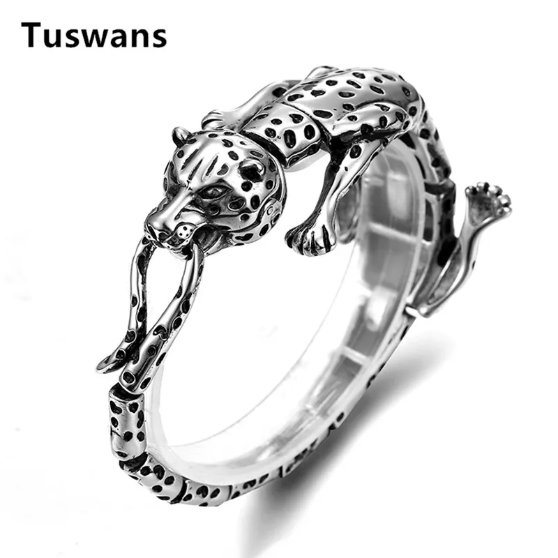 Quality Swiftly Leopard Bracelet For Men 316L Stainless Steel Gothic Punk Animal Leopard Charm Bangles Gift(TSYLB003)
Quality Swiftly Leopard Bracelet For Men 316L Stainless Steel Gothic Punk Animal Leopard Charm Bangles Gift(TSYLB003)