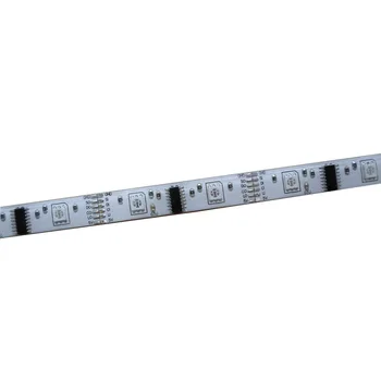 

50mX HL1606 magic color flexible LED strip DC5V input 32LED/m 16pixels/m white pcb IP30/IP65/IP67 express free shipping