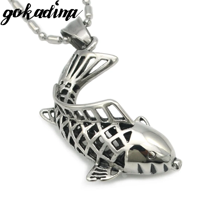 GOKADIMA Fashion Hollow Dolphin Pendant Necklace Jewelry for Women Fish Necklace 2016 NEW STAINLESS STEEL Jewellery WP1081
GOKADIMA Fashion Hollow Dolphin Pendant Necklace Jewelry for Women Fish Necklace 2016 NEW STAINLESS STEEL Jewellery WP1081