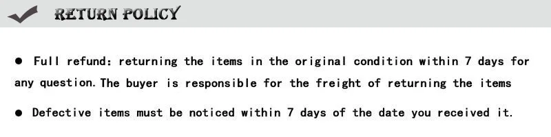 Return policy
