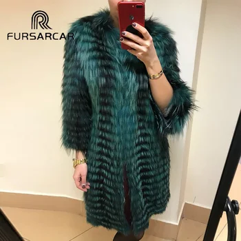 FURSARCA 90 Cm Long Real Fox Fur Coats Women Winter Natural Fox fur Coat Plus Size Fashion Women Fur Jacket Russian Popular Fur
FURSARCA 90 Cm Long Real Fox Fur Coats Women Winter Natural Fox fur Coat Plus Size Fashion Women Fur Jacket Russian Popular Fur