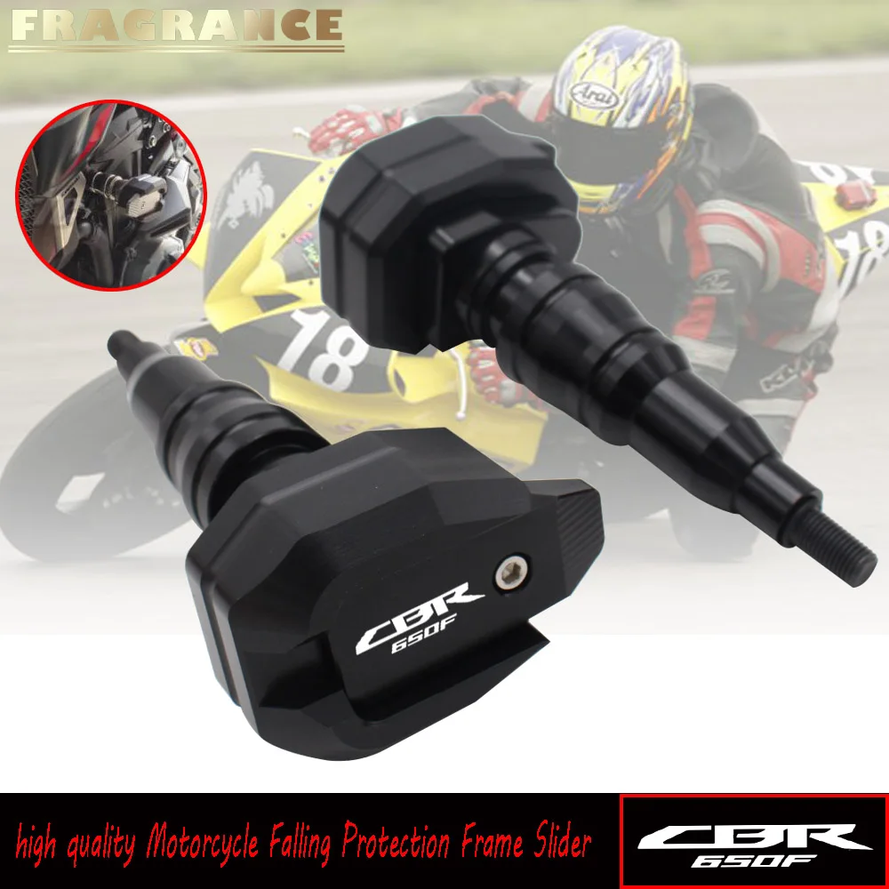 Motorcycle Accessories Falling Frame Slider Fairing Guard Anti Crash Pad Protector For HONDA CBR650R CBR650F CB650F 2014-2017
Motorcycle Accessories Falling Frame Slider Fairing Guard Anti Crash Pad Protector For HONDA CBR650R CBR650F CB650F 2014-2017