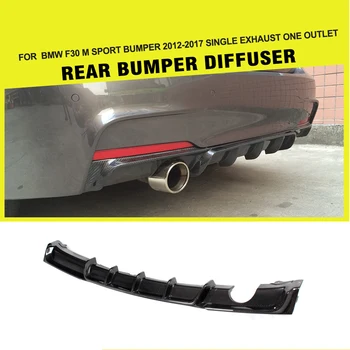Carbon Fiber / FRP Black Rear Bumper Guard Diffuser Spoiler Lip for BMW F30 M Sport Bumper 2012 - 2017 Single Exhaust One Outlet
Carbon Fiber / FRP Black Rear Bumper Guard Diffuser Spoiler Lip for BMW F30 M Sport Bumper 2012 - 2017 Single Exhaust One Outlet