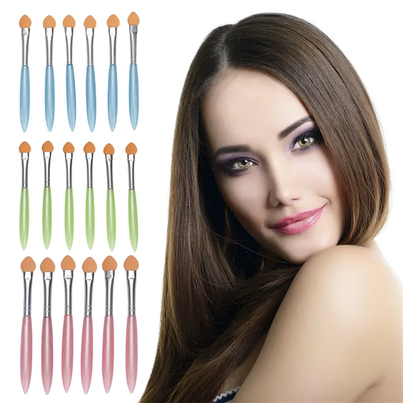 6pcs/set 3colors Makeup Eye Shadow Eyeliner Cosmetic Brushes Sponge Applicator Tool for Women Lady Make Up Cosmetics Brush
6pcs/set 3colors Makeup Eye Shadow Eyeliner Cosmetic Brushes Sponge Applicator Tool for Women Lady Make Up Cosmetics Brush