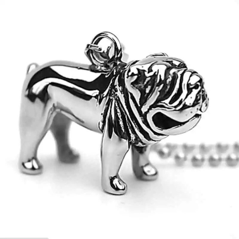 316L Stainless Steel French Bulldog Pendant Necklace Male Jewelry Punk Charms with 23 in Chain Thanksgiving gifts
316L Stainless Steel French Bulldog Pendant Necklace Male Jewelry Punk Charms with 23 in Chain Thanksgiving gifts