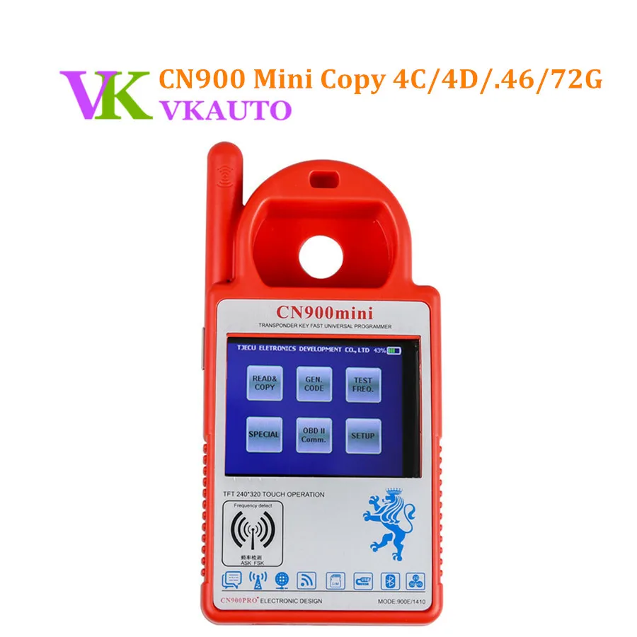 New CN900 MINI Key Programmer Copy 4C 4D 46 48 and 72G Chip Car Locksmith Tool Update Online Free Shipping
New CN900 MINI Key Programmer Copy 4C 4D 46 48 and 72G Chip Car Locksmith Tool Update Online Free Shipping