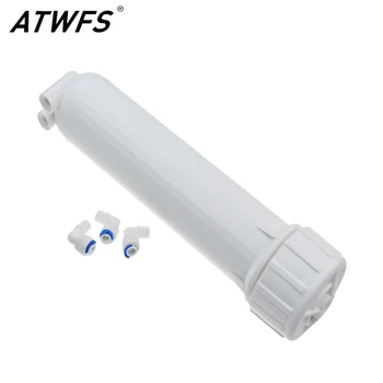 ATWFS 50/75GPD RO Membrane Shell Reverse Osmosis Housing Standard Size Cartridge Water Filter Connector with 3 Pcs Elbow
ATWFS 50/75GPD RO Membrane Shell Reverse Osmosis Housing Standard Size Cartridge Water Filter Connector with 3 Pcs Elbow