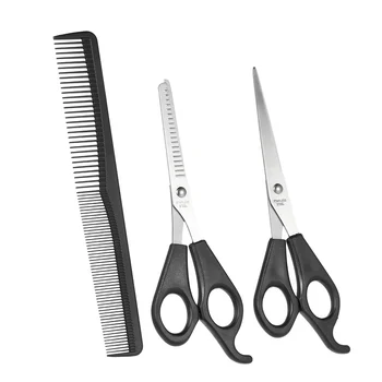 3Pcs Professional Cutting Thinning Styling Tool Hair Scissors Hair Comb Scissors Set Salon Barber Hairdressing Scissors Styling
3Pcs Professional Cutting Thinning Styling Tool Hair Scissors Hair Comb Scissors Set Salon Barber Hairdressing Scissors Styling