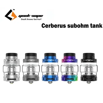 Original GeekVape Cerberus Subohm Tank 5.5ml/4ml Atomizer with 0.2ohm Super Mesh Coil & Easy Top Filling E-cig Tank
Original GeekVape Cerberus Subohm Tank 5.5ml/4ml Atomizer with 0.2ohm Super Mesh Coil & Easy Top Filling E-cig Tank