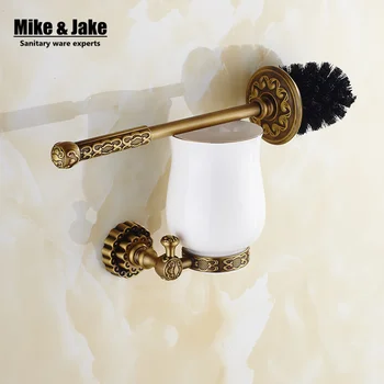 Bathroom copper antique bathroom toilet brush holder suits Archaize toilet holder Bathroom hardware accessories Toilet brush
Bathroom copper antique bathroom toilet brush holder suits Archaize toilet holder Bathroom hardware accessories Toilet brush