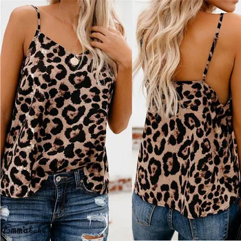 Womens Summer Sexy Tank Tops Leopard Print Vest Backless Blouse Camisole Crop T-shirt
Womens Summer Sexy Tank Tops Leopard Print Vest Backless Blouse Camisole Crop T-shirt