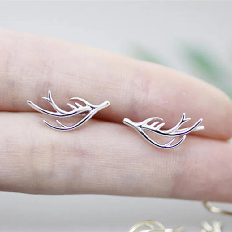 925 Silver Earrings Ear clip Brincos Jewelry Velvet Antler Minimalism Charm Party Gift Earrings for Women Oorbellen
925 Silver Earrings Ear clip Brincos Jewelry Velvet Antler Minimalism Charm Party Gift Earrings for Women Oorbellen