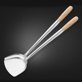 1PC Long Handle Shovel Cooking Pot Turner Stainless Steel Spatula Frying Fish Turners Kitchen Cooking Utensils Cookware Tools
1PC Long Handle Shovel Cooking Pot Turner Stainless Steel Spatula Frying Fish Turners Kitchen Cooking Utensils Cookware Tools