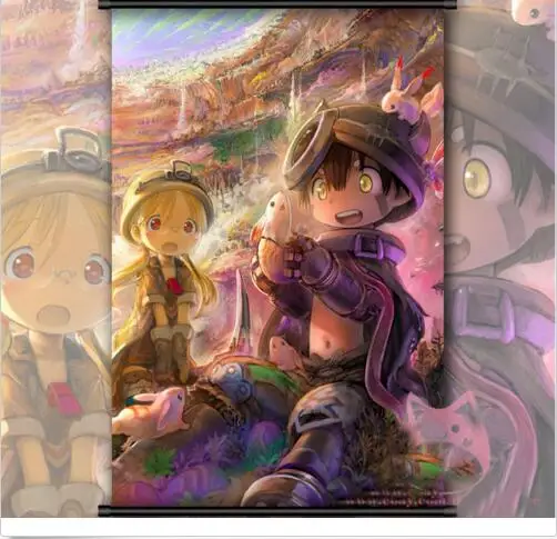 Made in Abyss Abisu Regu Japanese cartoon Anime poster Wall Scroll Decor Gift 40*60cm
Made in Abyss Abisu Regu Japanese cartoon Anime poster Wall Scroll Decor Gift 40*60cm