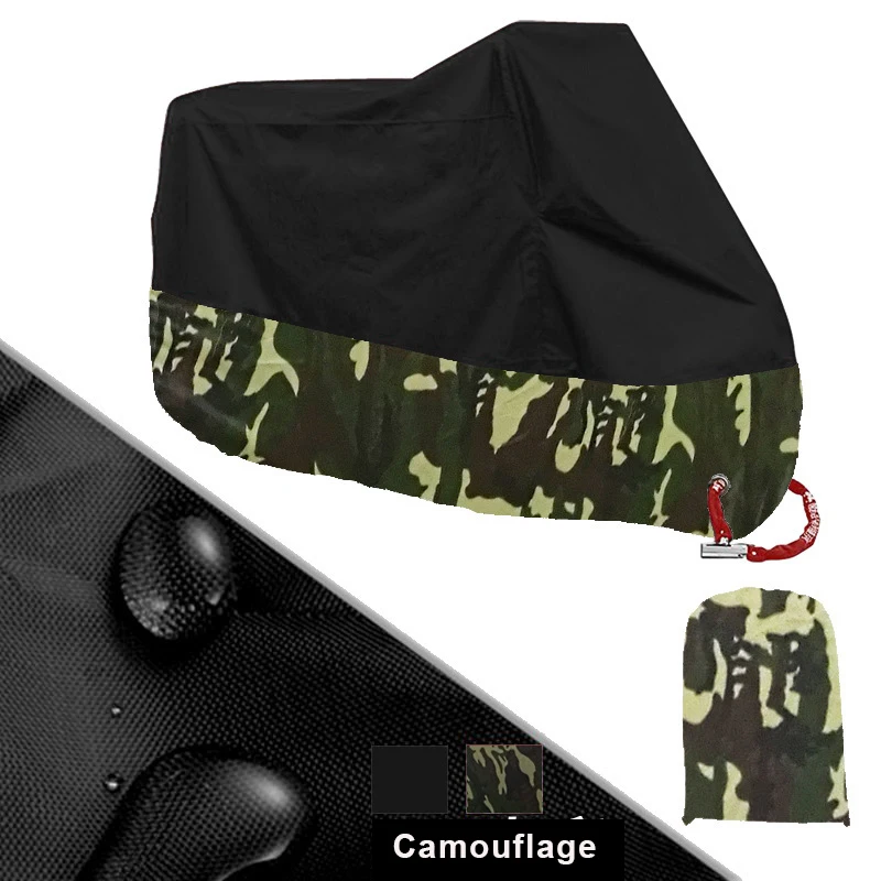 WOSAWE Motorcycle Cover Outdoor UV Protector Scooter Cover Bike Waterproof Dustproof Moto Motorbike Rain Cover Indoor Lock-holes
WOSAWE Motorcycle Cover Outdoor UV Protector Scooter Cover Bike Waterproof Dustproof Moto Motorbike Rain Cover Indoor Lock-holes