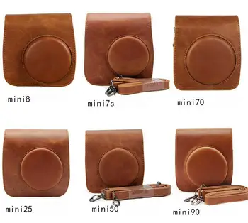 NEW PU Camera Bag Camera Case With Shoulder Strap Protective Case Pouch for Fujifilm MINI8 25 7S 50 70 90
NEW PU Camera Bag Camera Case With Shoulder Strap Protective Case Pouch for Fujifilm MINI8 25 7S 50 70 90