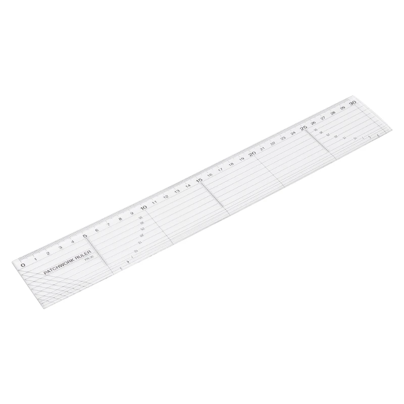 30cm DIY Sewing Patchwork Tailor Foot Aligned Ruler Quilting Grid Cutting Craft
30cm DIY Sewing Patchwork Tailor Foot Aligned Ruler Quilting Grid Cutting Craft