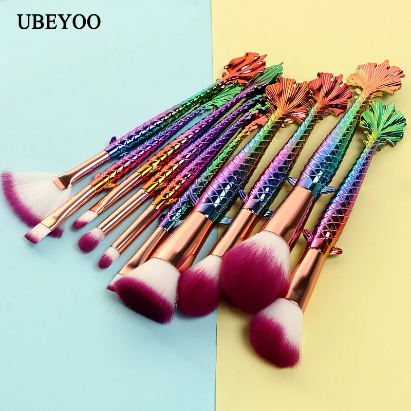 Professional Fashion 10pc Lucky Cat makeup brush Beauty tools 10 makeup brush Sets Cylinder Gradient handle with eyebrow brush
Professional Fashion 10pc Lucky Cat makeup brush Beauty tools 10 makeup brush Sets Cylinder Gradient handle with eyebrow brush