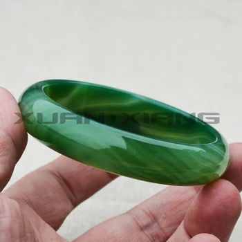 Hot Sell Women's Bangles Bracelets Natural Green Chalcedony Bangles Round Stripe Bracelelts Gift for Women Fashion Jewerlry
Hot Sell Women's Bangles Bracelets Natural Green Chalcedony Bangles Round Stripe Bracelelts Gift for Women Fashion Jewerlry