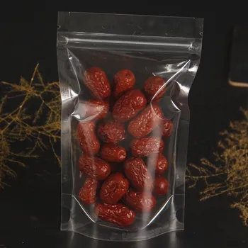 Ferimo 100pcs Thickening transparent self-supporting bag plastic packaging self sealing bags snack food storage bag
Ferimo 100pcs Thickening transparent self-supporting bag plastic packaging self sealing bags snack food storage bag