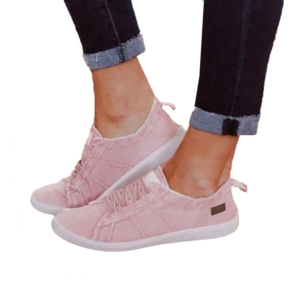 SAGACE Large Size Roman Lace-Up Canvas Casual Women Vulcanized Ladies Shoes Classic Flat Round Toe Female Single Shoes
SAGACE Large Size Roman Lace-Up Canvas Casual Women Vulcanized Ladies Shoes Classic Flat Round Toe Female Single Shoes