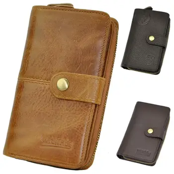 New Fashion Wallet Genuine Leather Money Wallet Men Women Cowhide Real Leather Long Leather Coin Bag Card Travel Money Wallet
New Fashion Wallet Genuine Leather Money Wallet Men Women Cowhide Real Leather Long Leather Coin Bag Card Travel Money Wallet